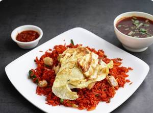 Chicken Triple Fried Rice