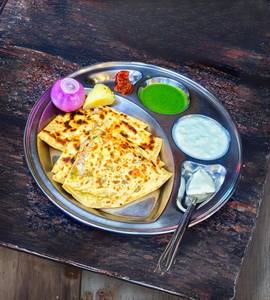 Aloo + Onion Paratha