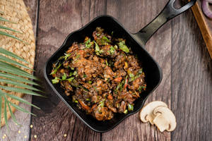 Mushroom Pepper Fry