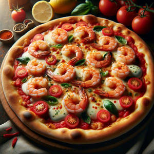 Prawns Pizza