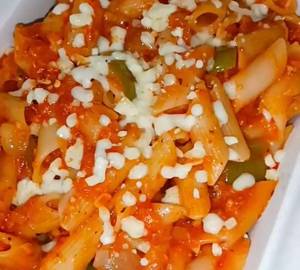 Cheesy Veg masala pasta