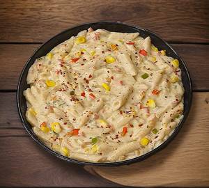Cheesy White Sauce pasta