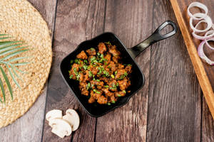 Mushroom Manchurian Dry
