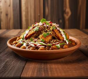 Chola Samosa Chaat
