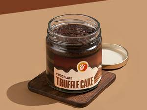 Chocolate Truffle Cake Jar
