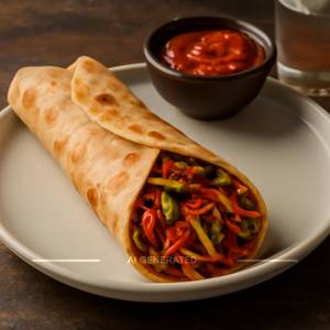 Spicy Schezwan Wrap