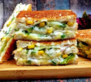 Corn Cheese Sandwich