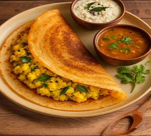 Onion Masala Dosa