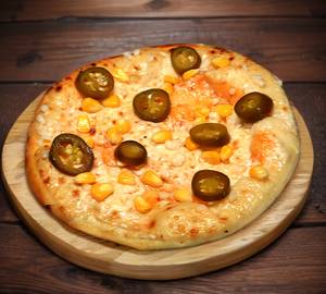 Cheesy Jalapeno And Corn Super Hero Pizza [7 Inches]