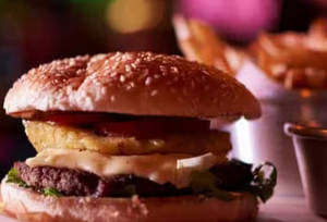 Paneer Tikka Burger