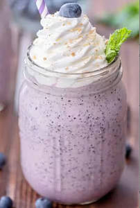 Blueberry Milkshake