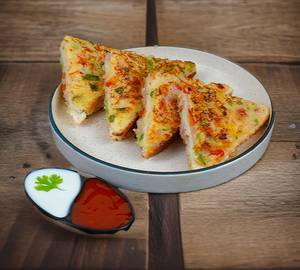 Vegetable Uttapam Toast