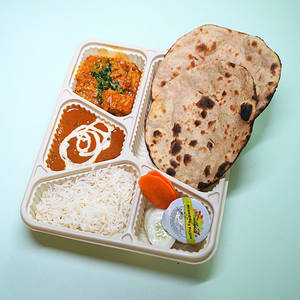 Thali Soya Chaap Butter Masala