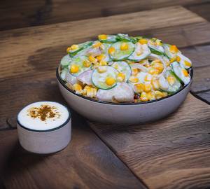 Cucumber Corn Salad : Clean eating Cucorn Cooler