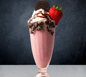Oreo strawberry shake