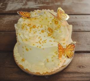 Pineapple Cake Butterfly Cake