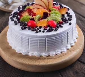 Vanilla fruit cake