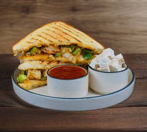 Paneer Tikka Power Sandwich