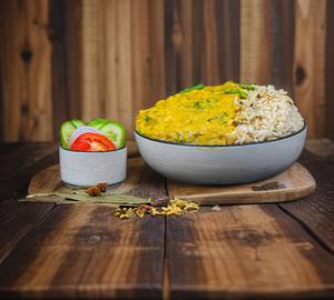 Dal Punjabi Tadka ( Chana, Toor, Masoor Trio) With Brown Rice