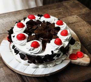 Black forest flaxe cake