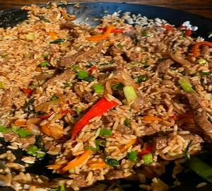Beef Schezwan Rice