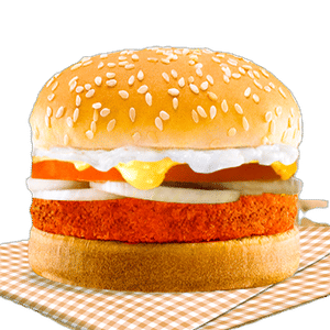 Fire Aloo Tikki Burger