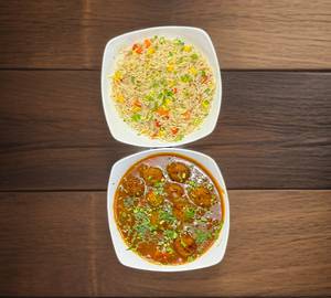 Fried Rice with Cheese Chilli