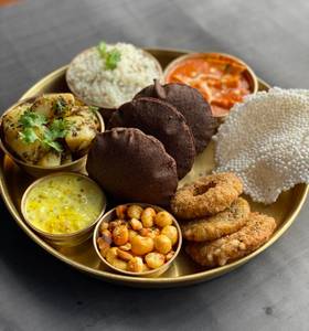 Navratri Vrat Thali