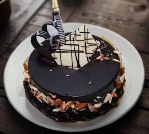 Chocolate almond cake