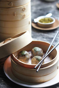Wild Mushroom Crystal Dumpling