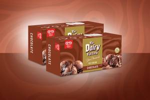 The  Dairy Factory Chocolate Ice Cream 700 Ml