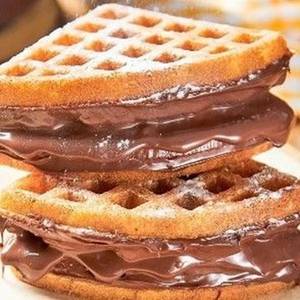 Milk Chocolate Waffle