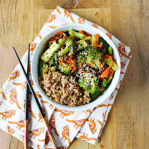 Brown rice meal