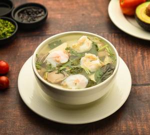 Clear Soup Prawns