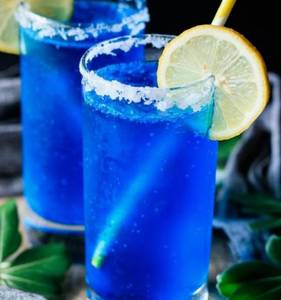 Blue Lagoon Mocktail