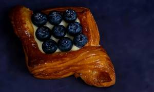 Fresh Blueberry Danish