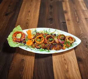 Tandoori mushroom tikka