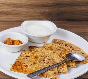 Jain Special Paratha [No Onion No Garlic]