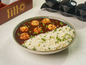 Build Your Own Veg Manchurian Gravy Meal Bowl