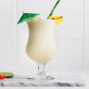Pina Colada Non-Alcoholic Mocktail