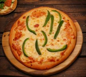 Capsicum cheese pizza