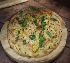 Capsicum and masala paneer