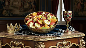 Fruit Chaat with Anari Dressing