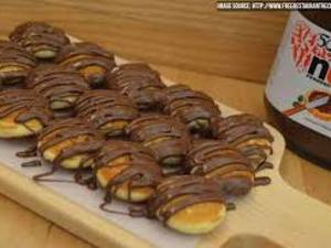 Nutella Mini Pancakes (8pcs)