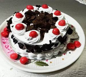 Black. forest flaxe cake