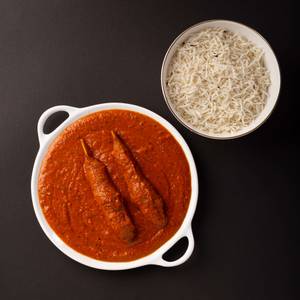 Masala Chaap Chawal