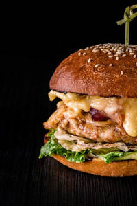 Grilled Cottage Cheese Burger