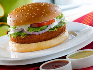 Aalu Tikki Burger