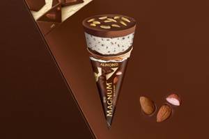 Magnum Almond cone Ice cream 74 gms