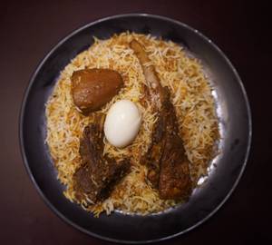 Mutton Biriyani Full [2Pcs Mutton/260Gm] 1000Ml Container